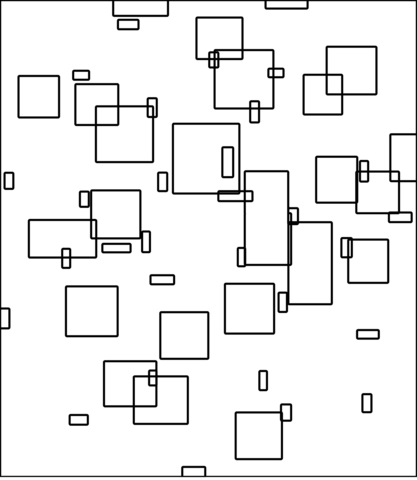 Composition In Color A, 1917 After Piet Mondrian Coloring Page